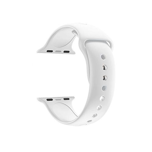 Apple watch clearance white silicone band